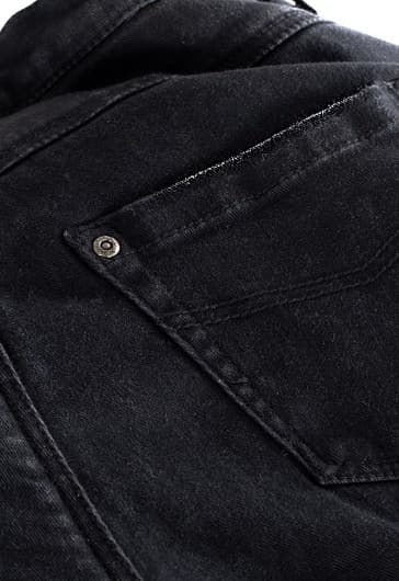 KEVLAR CARGO JEANS SVART - REGULAR LEG CE AA STRETCH UNISEX MC JEANS - MCV