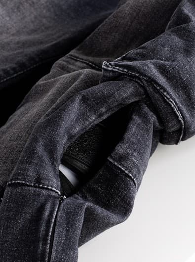 KEVLAR CARGO JEANS GRÅ - REGULAR LEG LEG CE AA STRETCH UNISEX MC JEANS - MCV