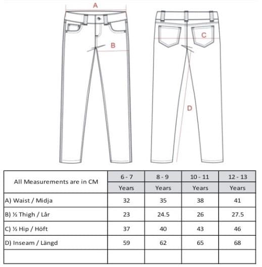 Junior Kids CE KEVLAR Jeans Sort Mc Jeans - MCV DS5