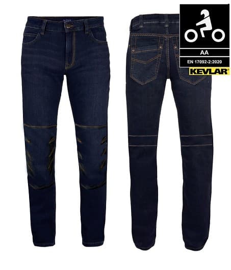 KEVLAR JEANS BLÅ - KORTE BEN CE AA STRETCH MC JEANS - MCV DS5