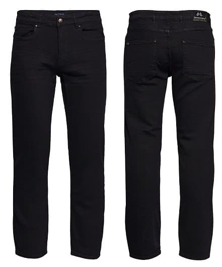 KEVLAR JEANS SVART - KORTE BEN CE AA STRETCH MC JEANS - MCV DS5