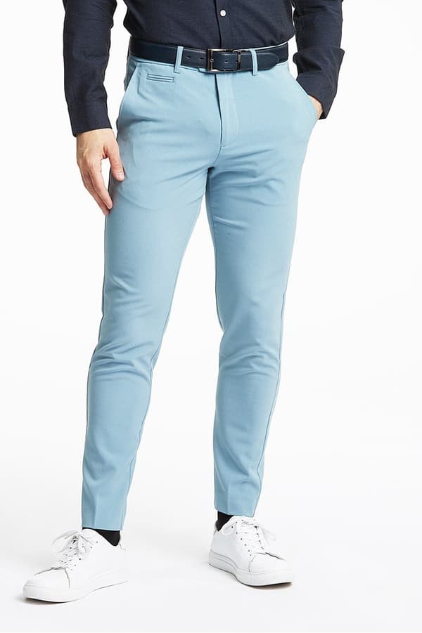 Lindbergh White - Clubpants 30-01011 Ankellängd Ljusblå S