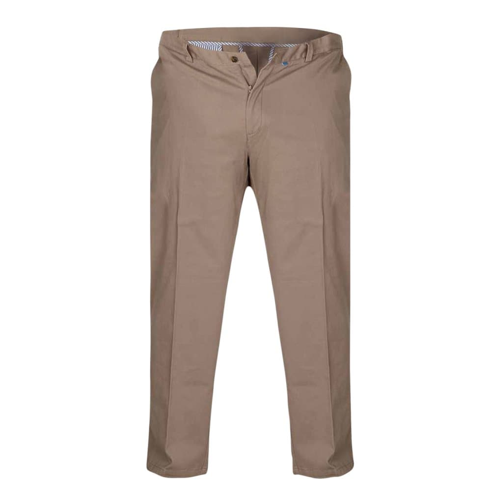 Duke Bruno D555 Stretch Chino byxor i Kingsize för män