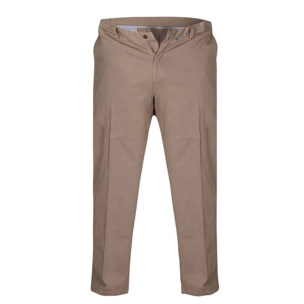Duke Mens D555 Bruno Stretch Chino Kingsize Trousers