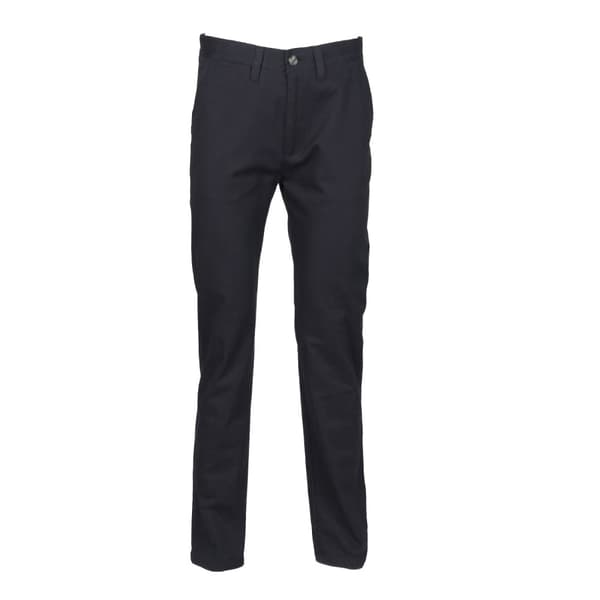 Henbury Mens 65/35 Flat Fronted Chino Trousers