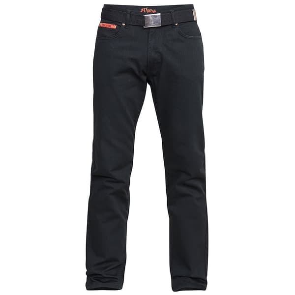 Duke Mens D555 London Mario Bedford Cord Trousers Black 36S