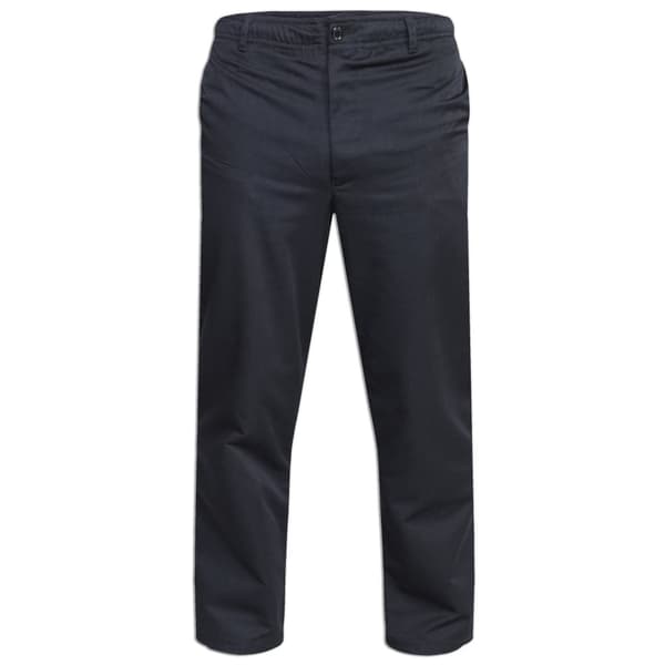 Duke Mens D555 Basilio Elasticated Waist Rugby Trousers Black 34L