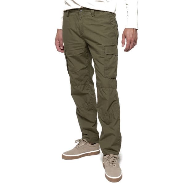 Kariban Lättviktiga Cargo Trousers för män Beige 42R