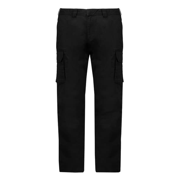 Kariban Adults Unisex Multi-Pocket Cargo Trousers Dark Navy 40R