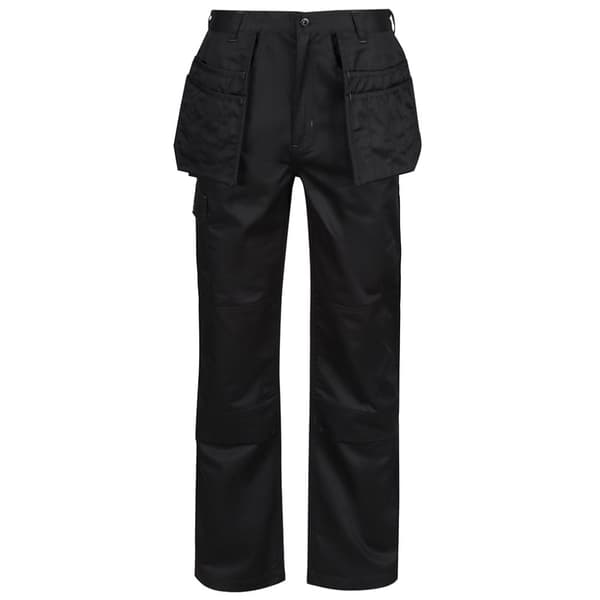 Regatta Mens Cargo Trousers Black 32S