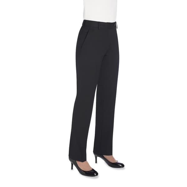 Brook Taverner Kvinnor/Damer Bianca kostymbyxor Black 14 UK R