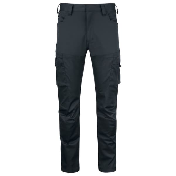 Projob Mens Stretch Cargo Trousers Black 38R