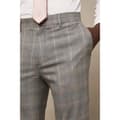 Miniatyrbild 3 av 4: Burton Herrens highlight rutiga Slim Suit Trousers