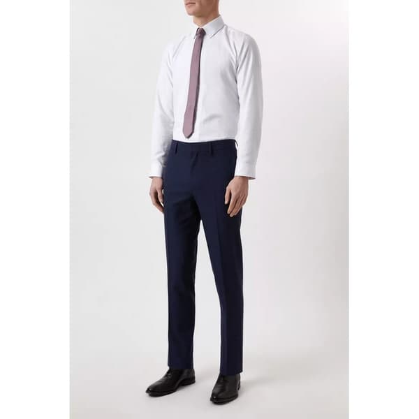 Burton Skinny Suit Trousers i marl för män