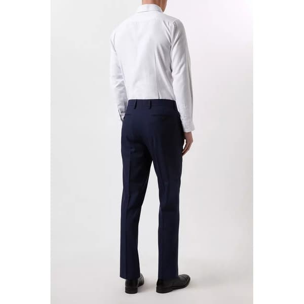 Burton Skinny Suit Trousers i marl för män