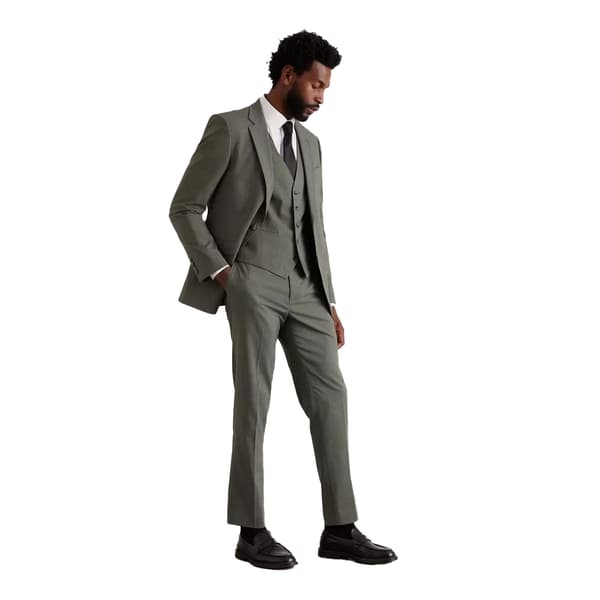 Burton Fine Twill Slim jakkesætsbukser til herrer