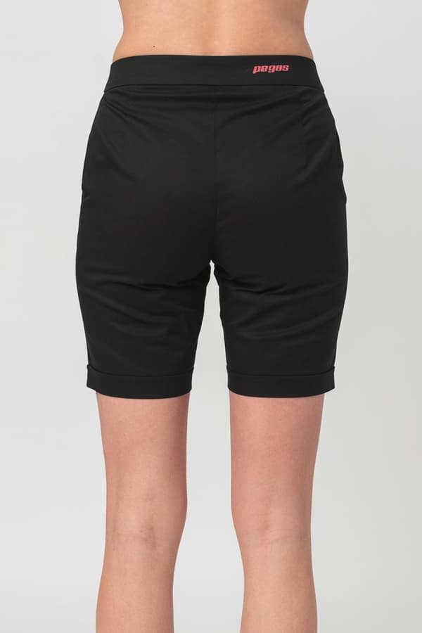 PANTALONI SCURT CASUAL FEMEI BLACK S