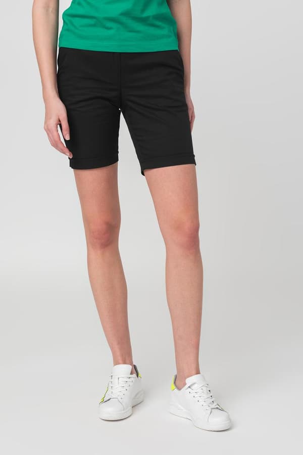 PANTALONI SCURT CASUAL FEMEI BLACK XS