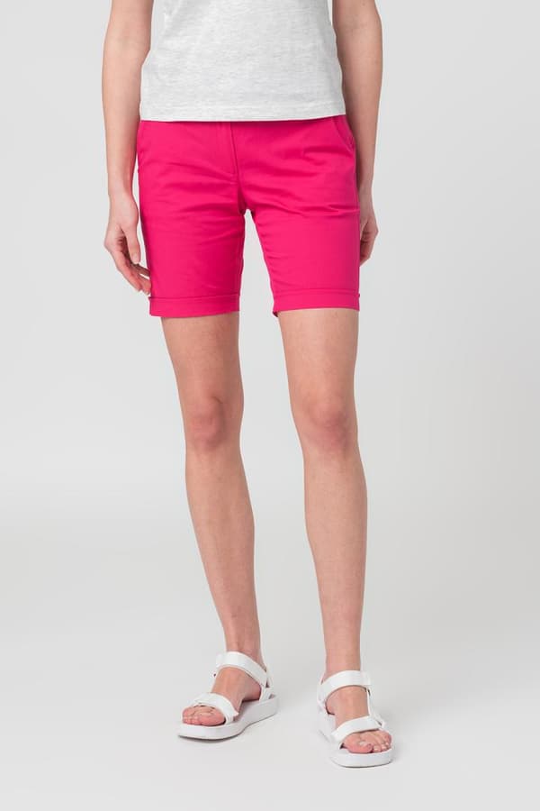 PANTALONI SCURT CASUAL FEMEI FUXIA XL