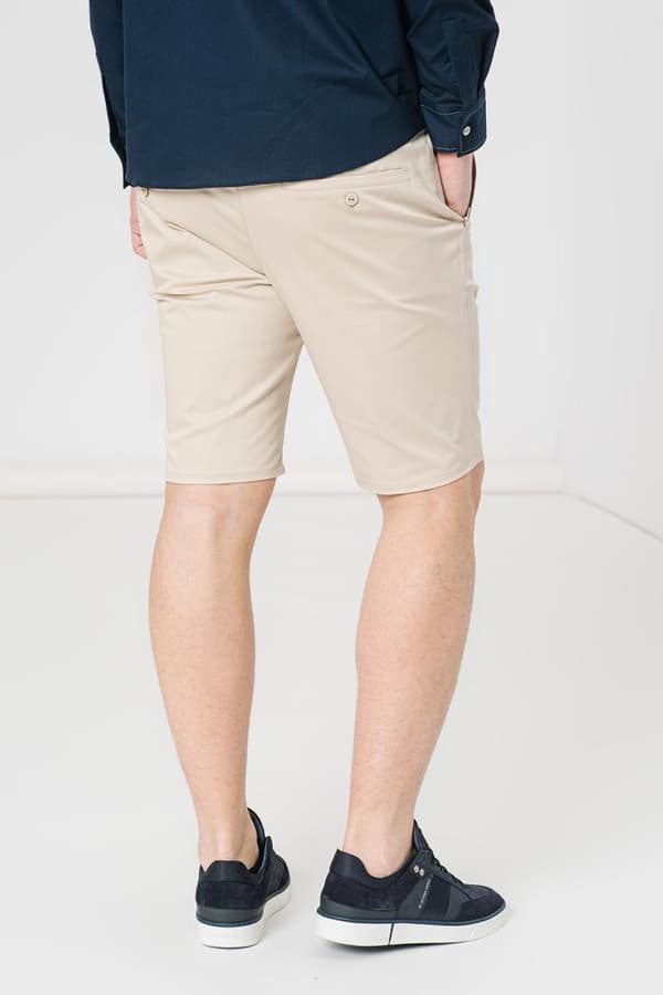 PANTALONI SCURT CASUAL BARBATI BEIGE L