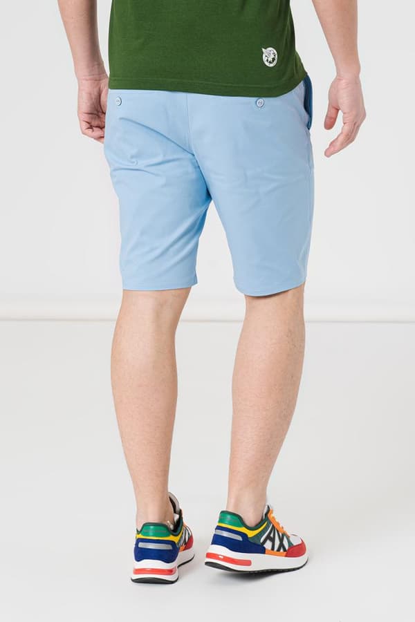 PANTALONI SCURT CASUAL BARBATI BLUE XXL