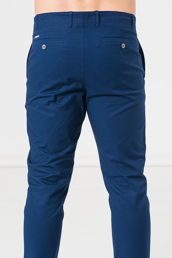 PANTALONI LUNG CASUAL BARBATI  NAVY M