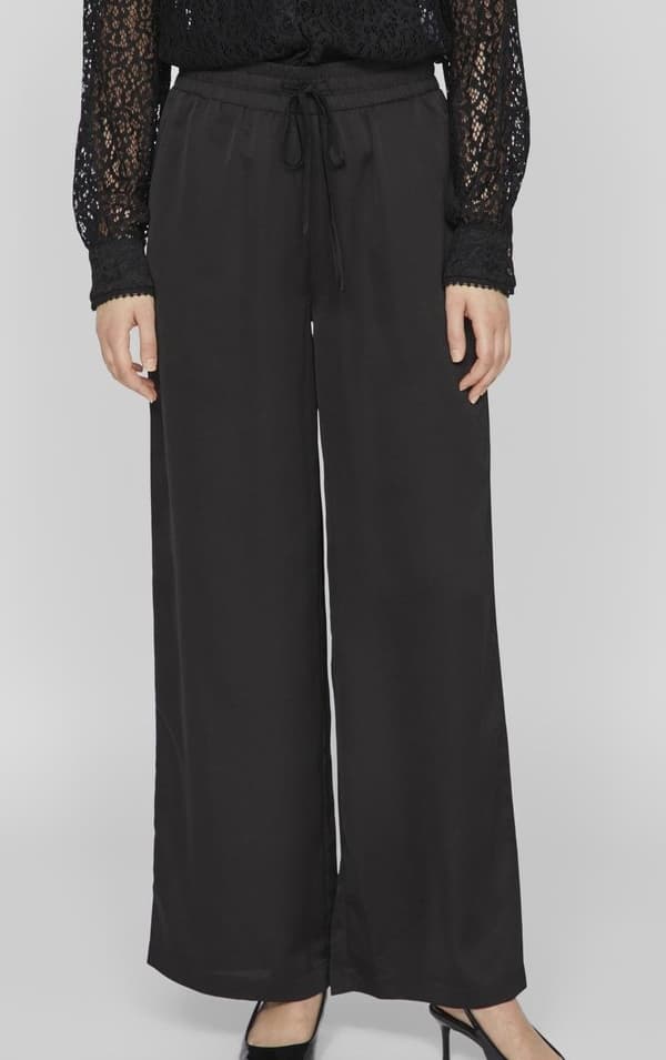 Vila - Viellette HW Wide Pants