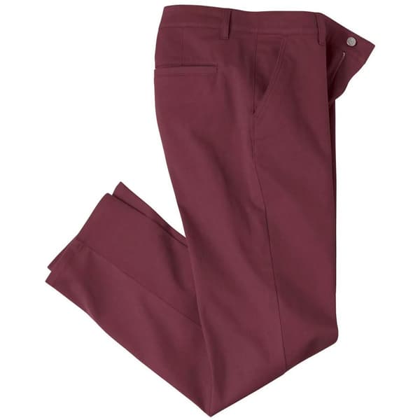 Atlas For Men Stretch Chino byxor för män Burgundy 36R