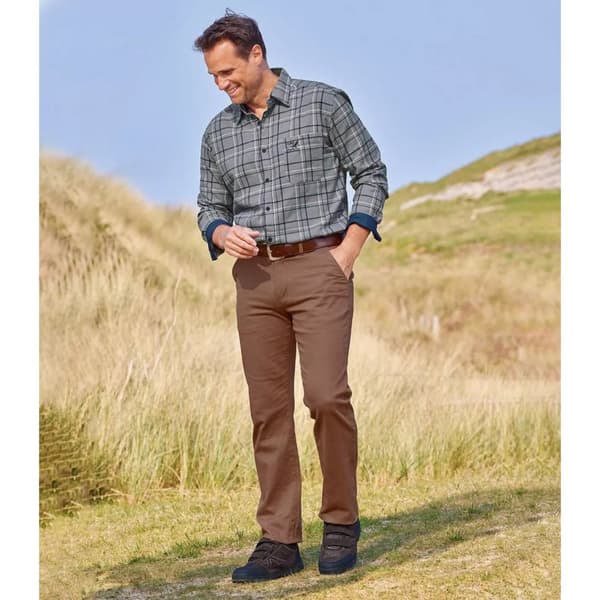 Atlas For Men Stretch-chinos til mænd