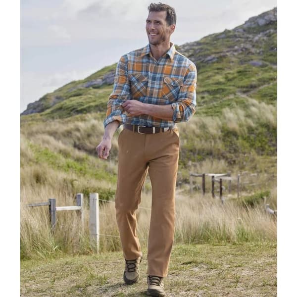 Atlas For Men Stretch-chinos til mænd