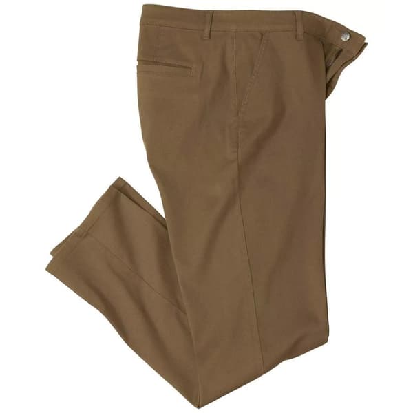Atlas For Men Mens Twill Straight Leg Chinos