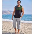 Miniatyrbilde 3 av 3: Atlas For Men Mens Microfibre Cropped Trousers