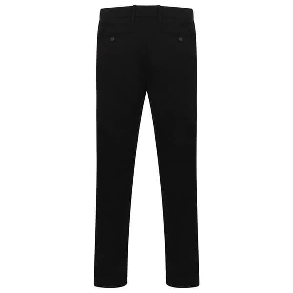 Henbury Chinos med flexibel midjeresår i stretch för herrar