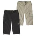 Miniatyrbillede 1 af 4: Atlas For Men Mens Cropped Cargo Trousers (Pack of 2)