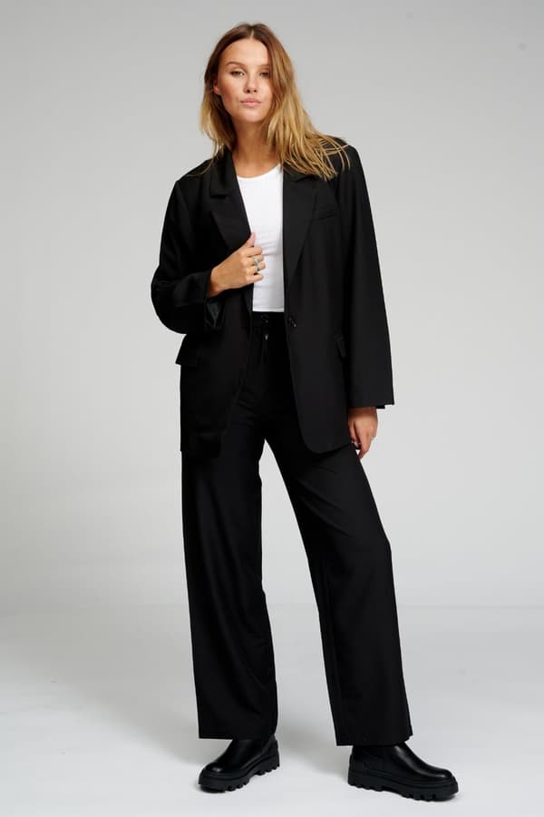 Classic Suit Bukser - Sort