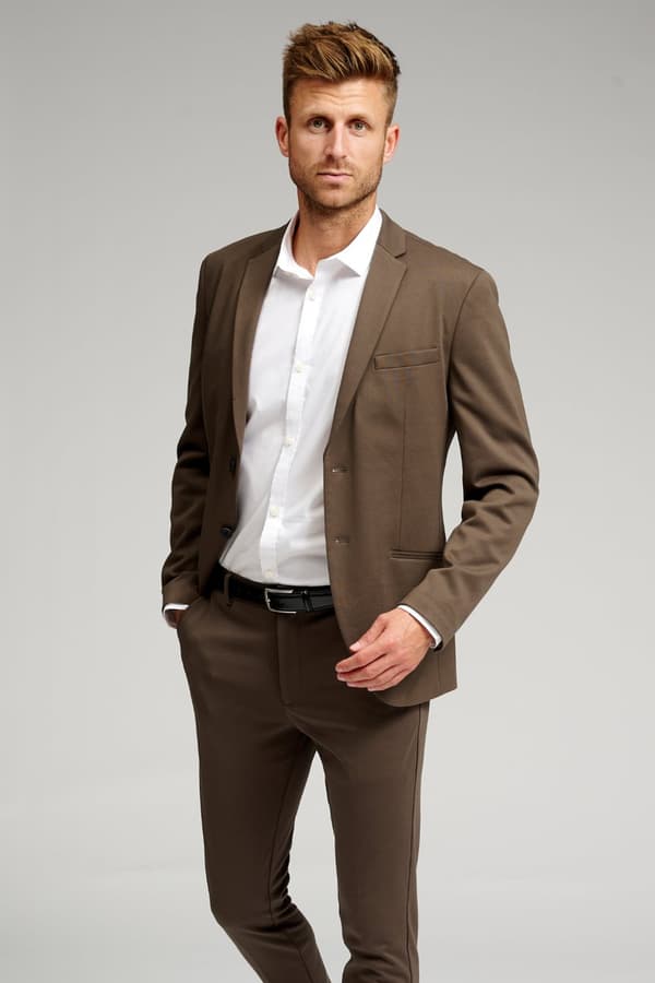 The Original Performance Blazer - Mørkebrun