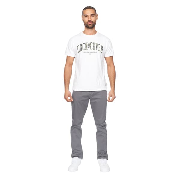 Duck and Cover Mens Franztown Slim Chinos