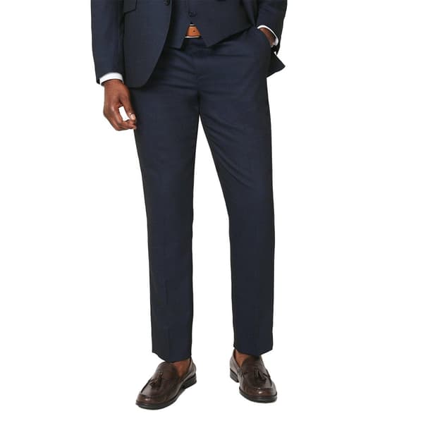 Burton Mens 1904 Wool Blend Slim Suit Trousers