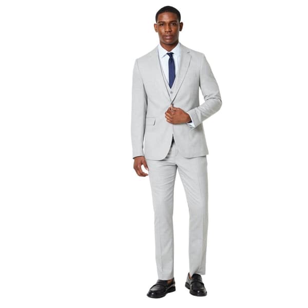 Burton Mens Plain Wedding Suit Trousers