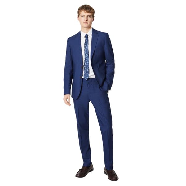 Burton Mens Sharkskin Suit Trousers