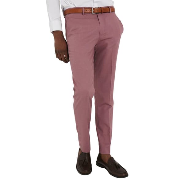 Burton Mens Textured Slim Tailored Suit Trousers