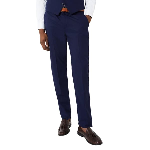 Burton Mens Button Slim Suit Trousers