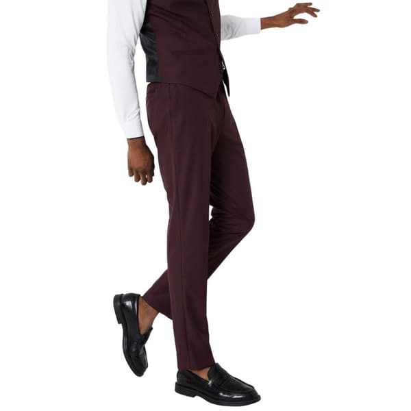 Burton Mens Button Slim Suit Trousers