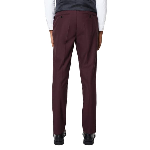 Burton Mens Button Slim Suit Trousers