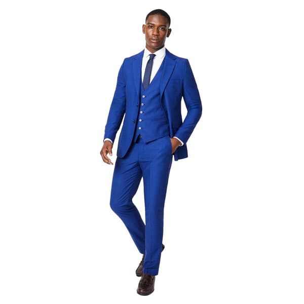 Burton Mens Plain Slim Suit Trousers