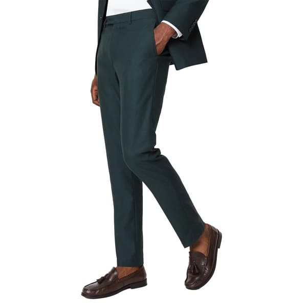 Burton Mens Plain Slim Suit Trousers