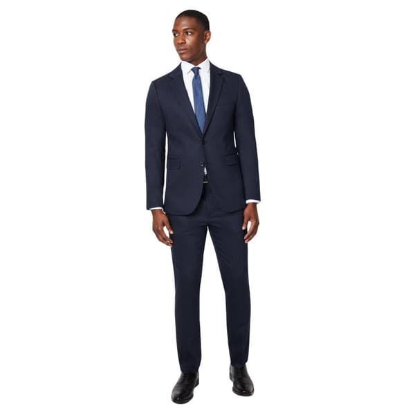 Burton Mens Herringbone Suit Trousers