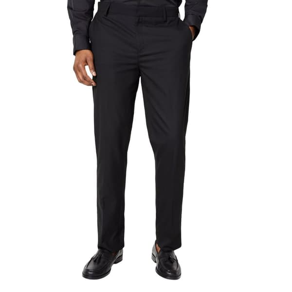 Burton Mens Smart Tailored Suit Trousers Black 32S