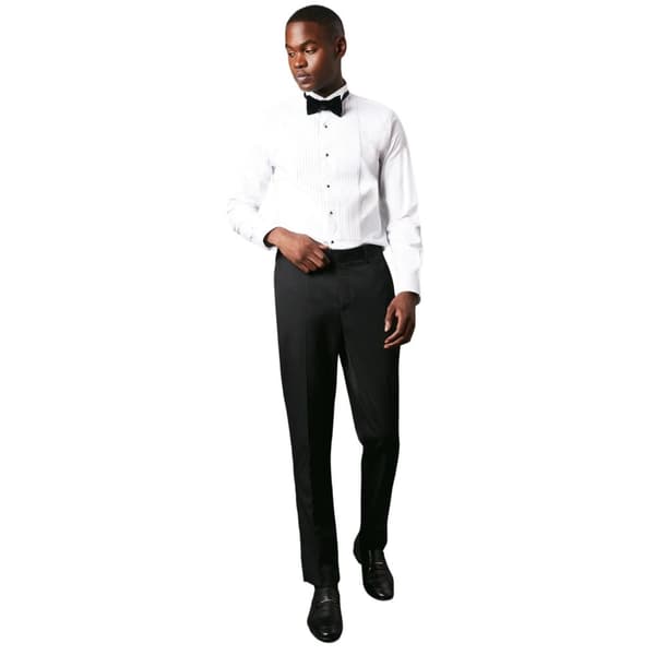 Burton Mens Tailored Waistband Skinny Tuxedo Trousers