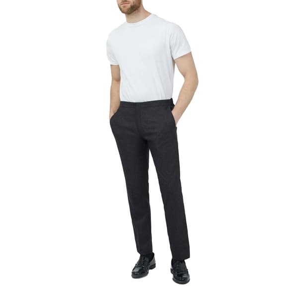 Red Herring Mens Half Elasticated Waist Slim Trousers